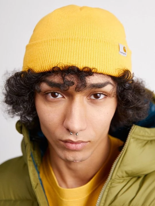 Foto van product Muts Carhartt WIP mosterdgeel