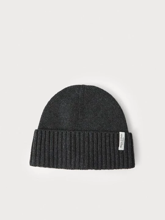 Foto van product Muts Marc O'Polo donkergrijs gemêleerd