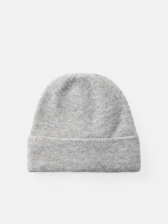Foto van product Muts Vero Moda lichtgrijs gemêleerd