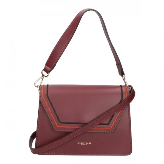 Foto van product My Best Bag Handtas bourgogne / zwart