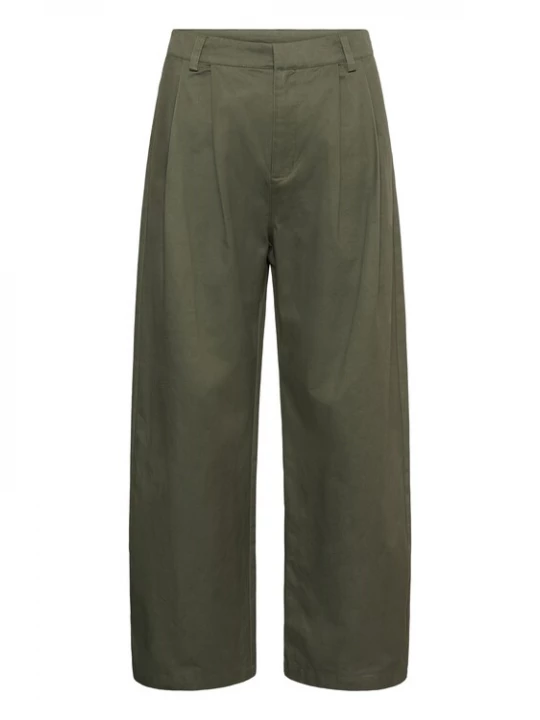 Foto van product My Essential Wardrobe Bandplooibroek 'MWGisva' jade groen