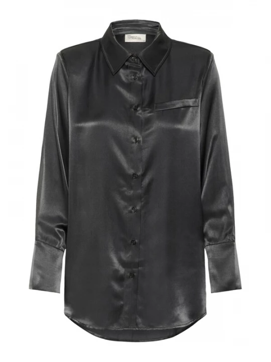 Foto van product My Essential Wardrobe Blouse 'Estelle' antraciet