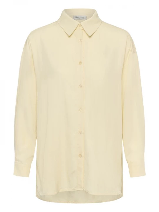 Foto van product My Essential Wardrobe Blouse 'GildaMW' pasteelgeel