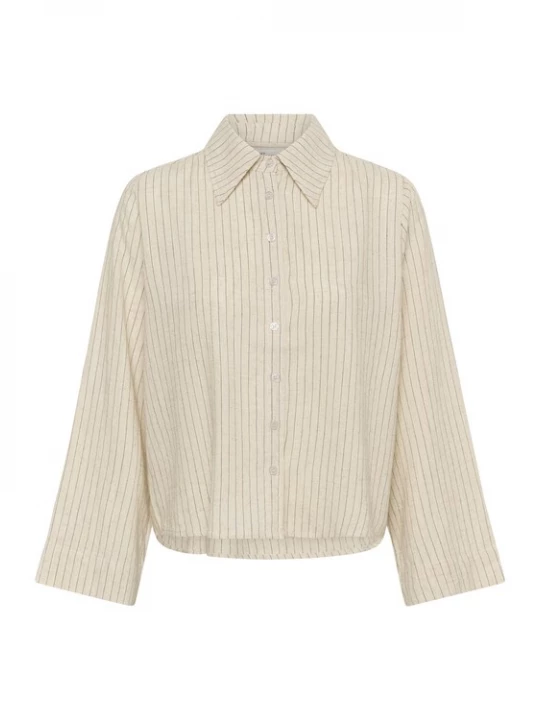 Foto van product My Essential Wardrobe Blouse 'Jannie' beige / zwart