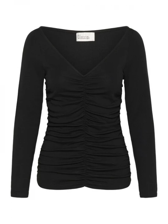 Foto van product My Essential Wardrobe Blouse 'MWGiggo' zwart