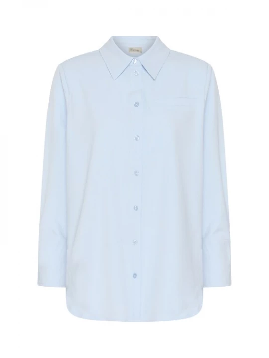 Foto van product My Essential Wardrobe Blouse 'MWHace' hemelsblauw