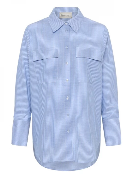 Foto van product My Essential Wardrobe Blouse 'MWSkye' blauw / zilver