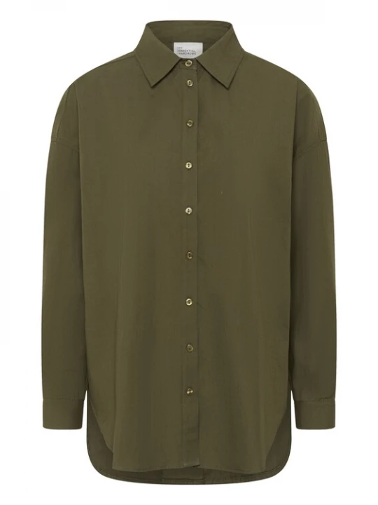 Foto van product My Essential Wardrobe Blouse 'SunnaMW' olijfgroen