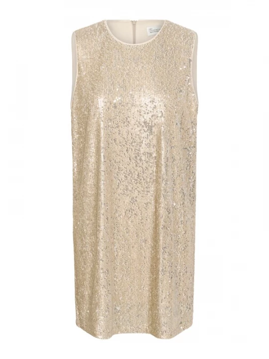 Foto van product My Essential Wardrobe Cocktailjurk 'MWEdna' goud / zilver