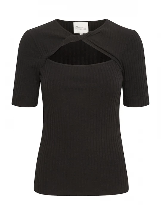 Foto van product My Essential Wardrobe Shirt 'Busta' zwart