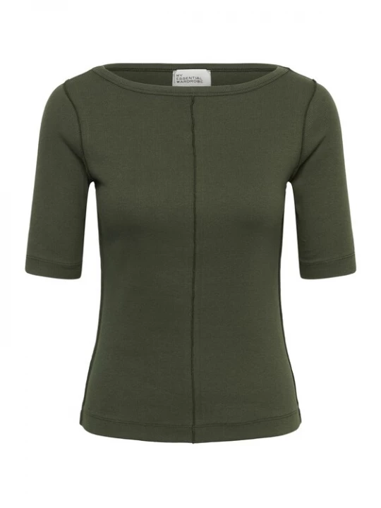 Foto van product My Essential Wardrobe Shirt donkergroen