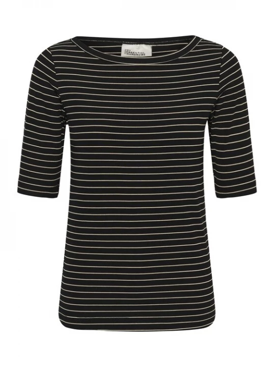 Foto van product My Essential Wardrobe Shirt 'MWKallura' zwart / wit