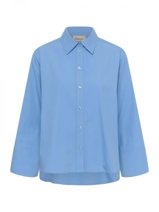 Foto van product My Essential Wardrobe Shirt 'MWSunna Boxy' smoky blue