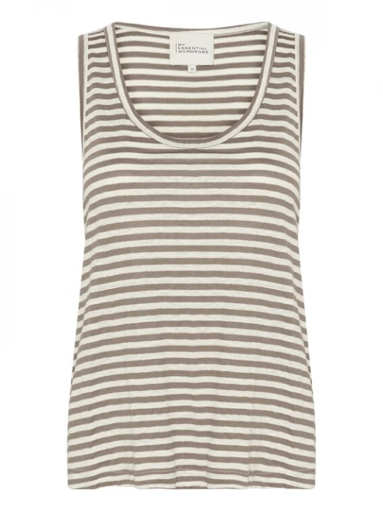 Foto van product My Essential Wardrobe Top 'Lisa' crème / brokaat
