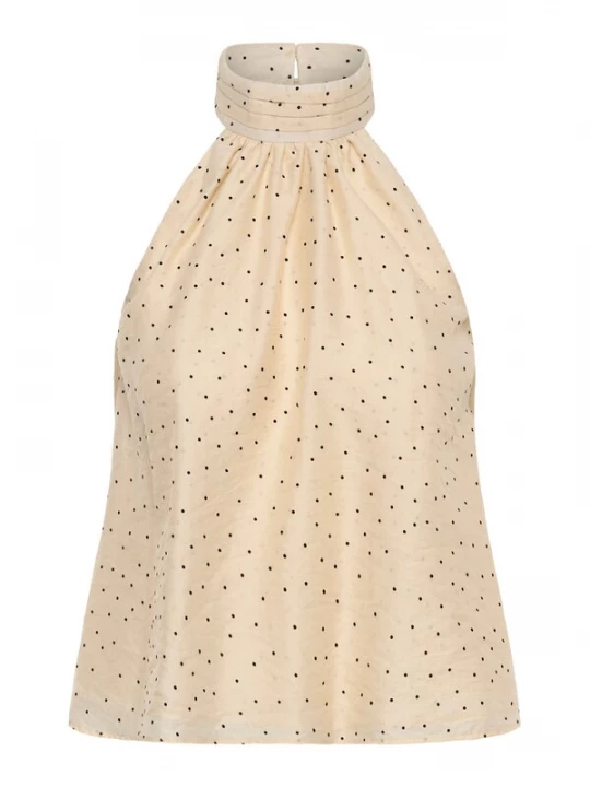 Foto van product My Essential Wardrobe Top 'MWHally' beige / zwart