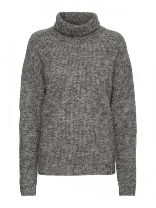 Foto van product My Essential Wardrobe Trui grijs gemêleerd