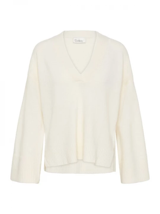 Foto van product My Essential Wardrobe Trui 'Huxi' crème