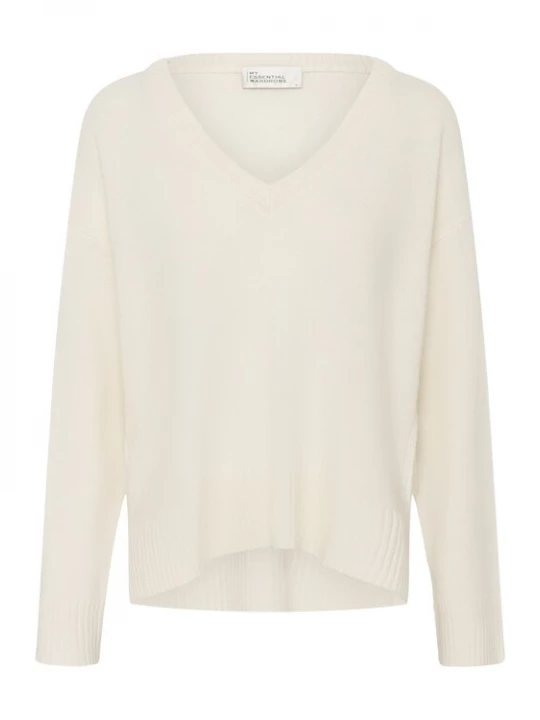 Foto van product My Essential Wardrobe Trui 'MWHuxi' wit