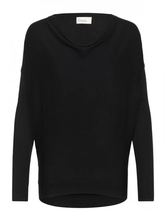 Foto van product My Essential Wardrobe Trui 'Polly' zwart