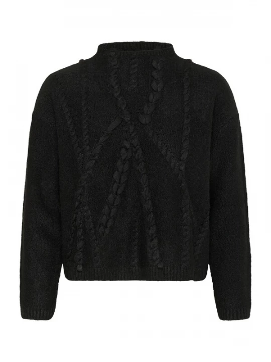 Foto van product My Essential Wardrobe Trui 'Sola' zwart