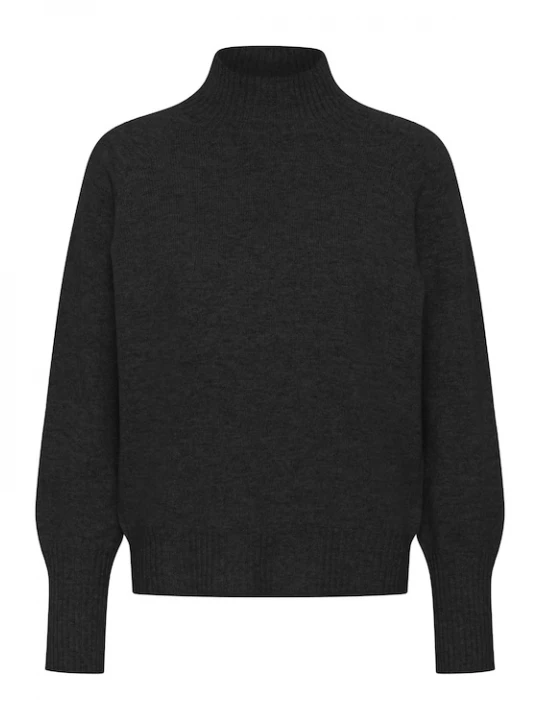Foto van product My Essential Wardrobe Trui zwart gemêleerd