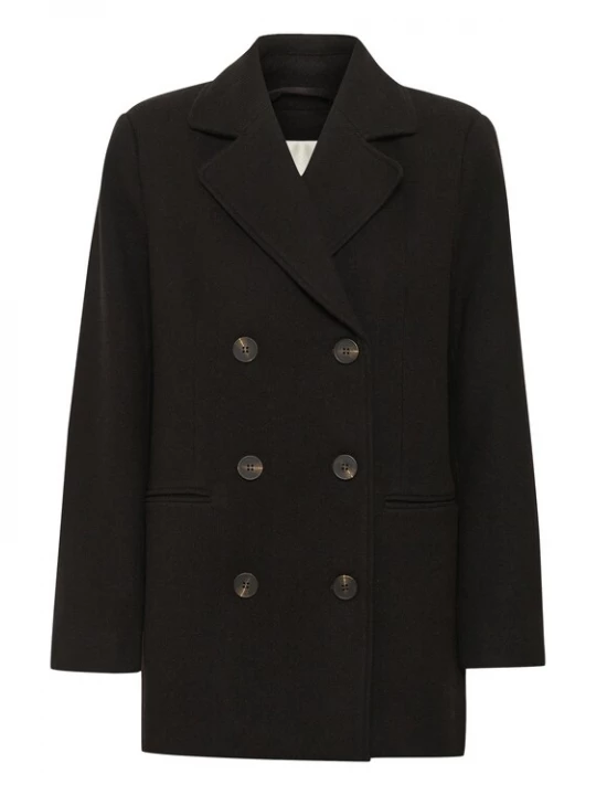Foto van product My Essential Wardrobe Tussenmantel 'Frannie' zwart