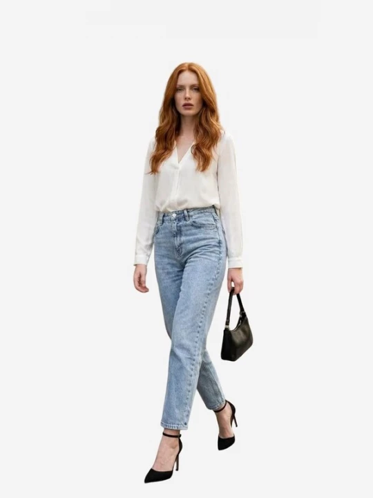 Foto van product My fashion Jeans blauw denim