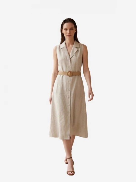 Foto van product My fashion Jurk beige