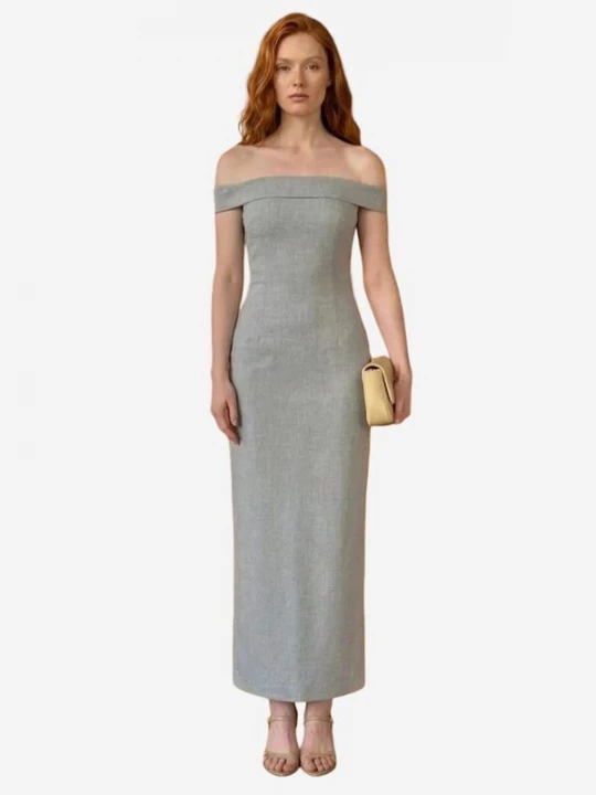 Foto van product My fashion Jurk lichtgrijs