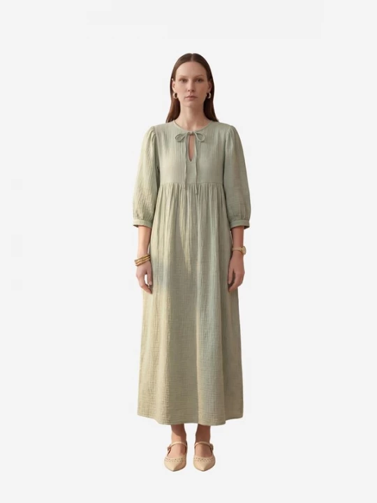 Foto van product My fashion Jurk pastelgroen
