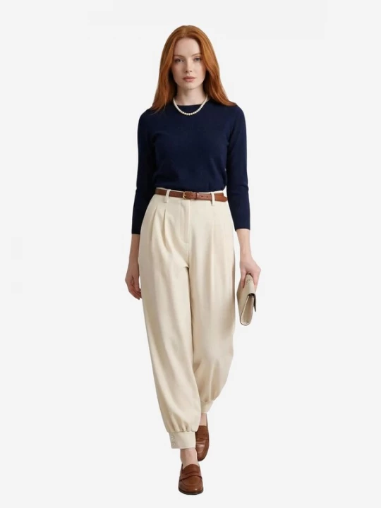 Foto van product My fashion Pantalon lichtbeige