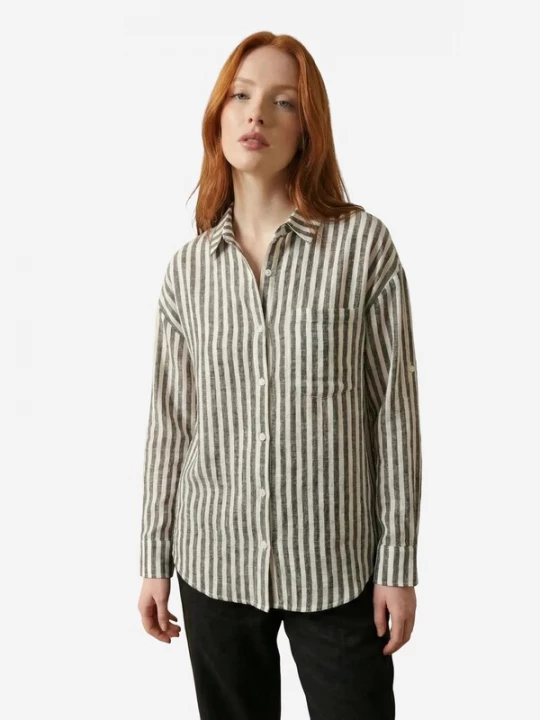 Foto van product My fashion Shirt beige / zwart