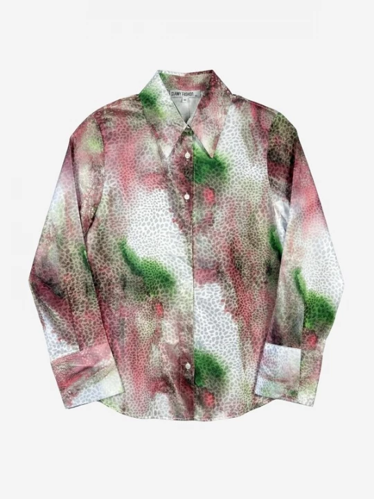 Foto van product My fashion Shirt groen / pink / magenta