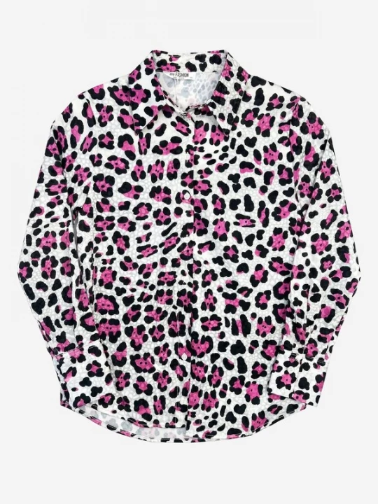Foto van product My fashion Shirt pink / magenta / zwart
