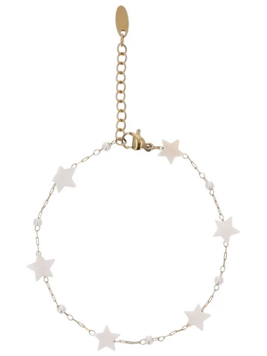 Foto van product MYMO Armband goud / wit