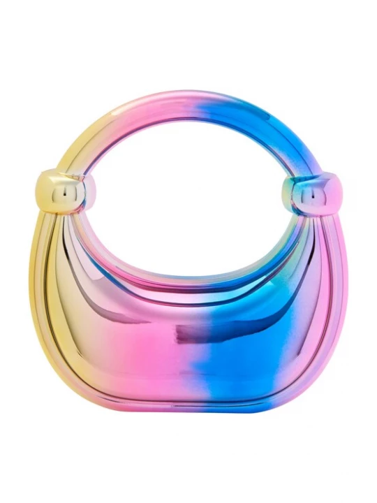 Foto van product KRZY Handtas blauw / geel / rosa