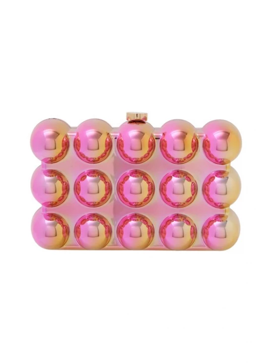 Foto van product KRZY Clutch goud / pink