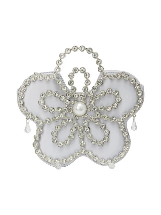 Foto van product myMo at night Clutch zilver / transparant / wit