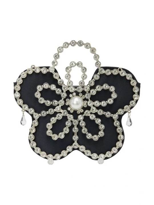 Foto van product myMo at night Clutch zwart / transparant / wit