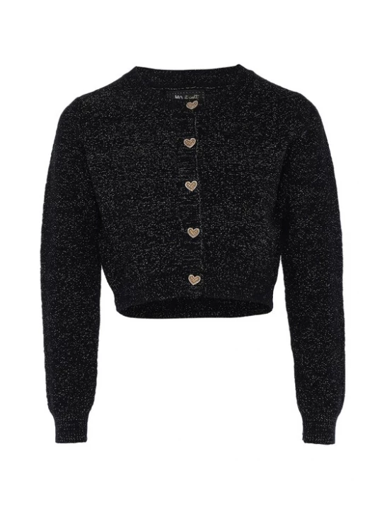 Foto van product myMo at night Gebreid vest goud / zwart
