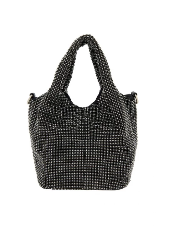 Foto van product KRZY Handtas champagne / zwart