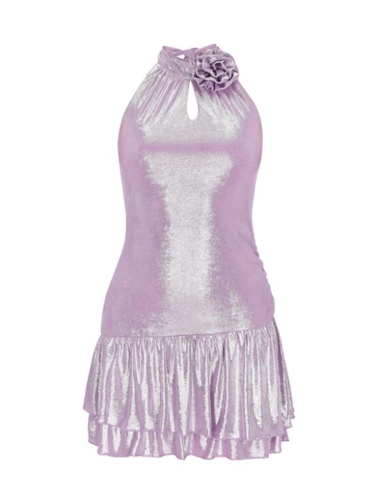 Foto van product myMo at night Jurk 'Party' lavendel