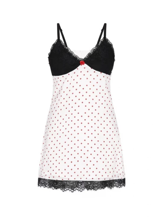 Foto van product myMo at night Jurk rood / zwart / offwhite