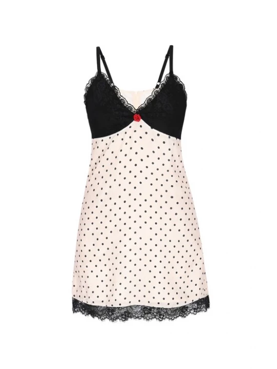Foto van product myMo at night Jurk rood / zwart / offwhite