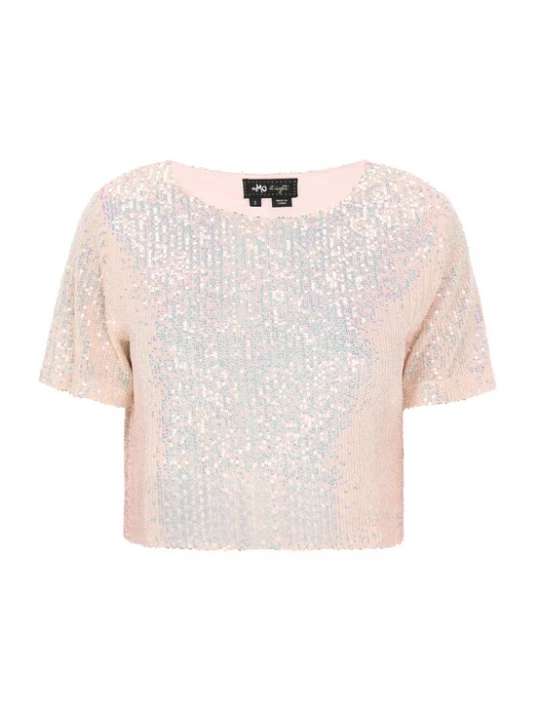 Foto van product myMo at night Shirt aqua / poederroze
