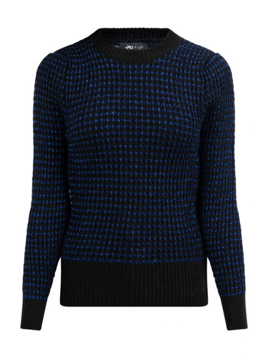Foto van product myMo at night Trui blauw / zwart