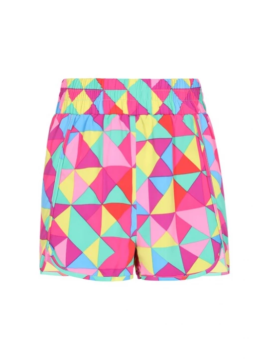 Foto van product myMo ATHLSR Broek 'Young Fashion' lichtblauw / geel / lichtgroen / pink