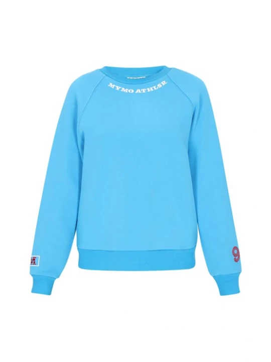 Foto van product myMo ATHLSR Sweatshirt azuur / rood / wit