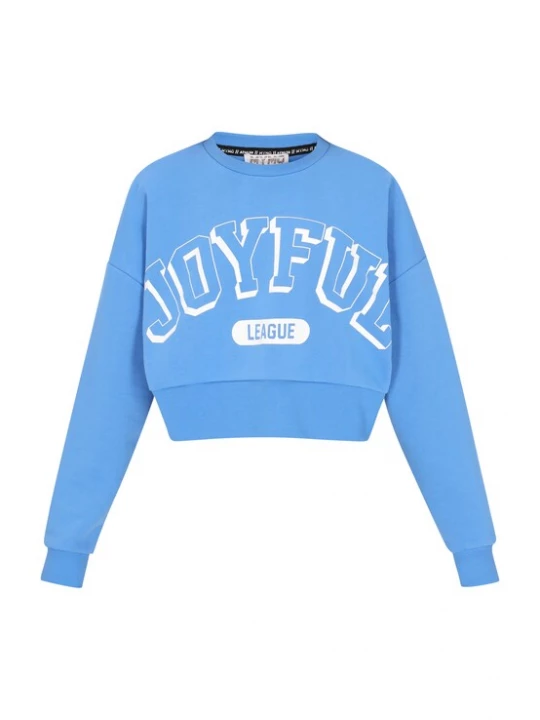 Foto van product myMo ATHLSR Sweatshirt 'Back To School' blauw / wit
