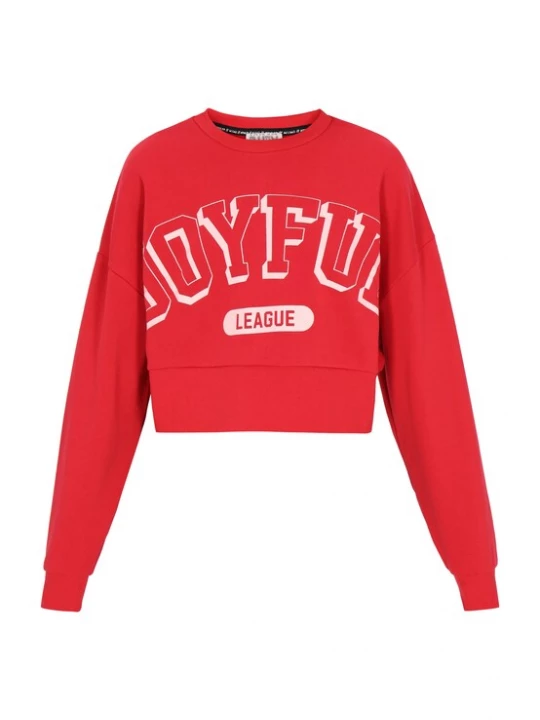 Foto van product myMo ATHLSR Sweatshirt 'Back To School' rood / wit